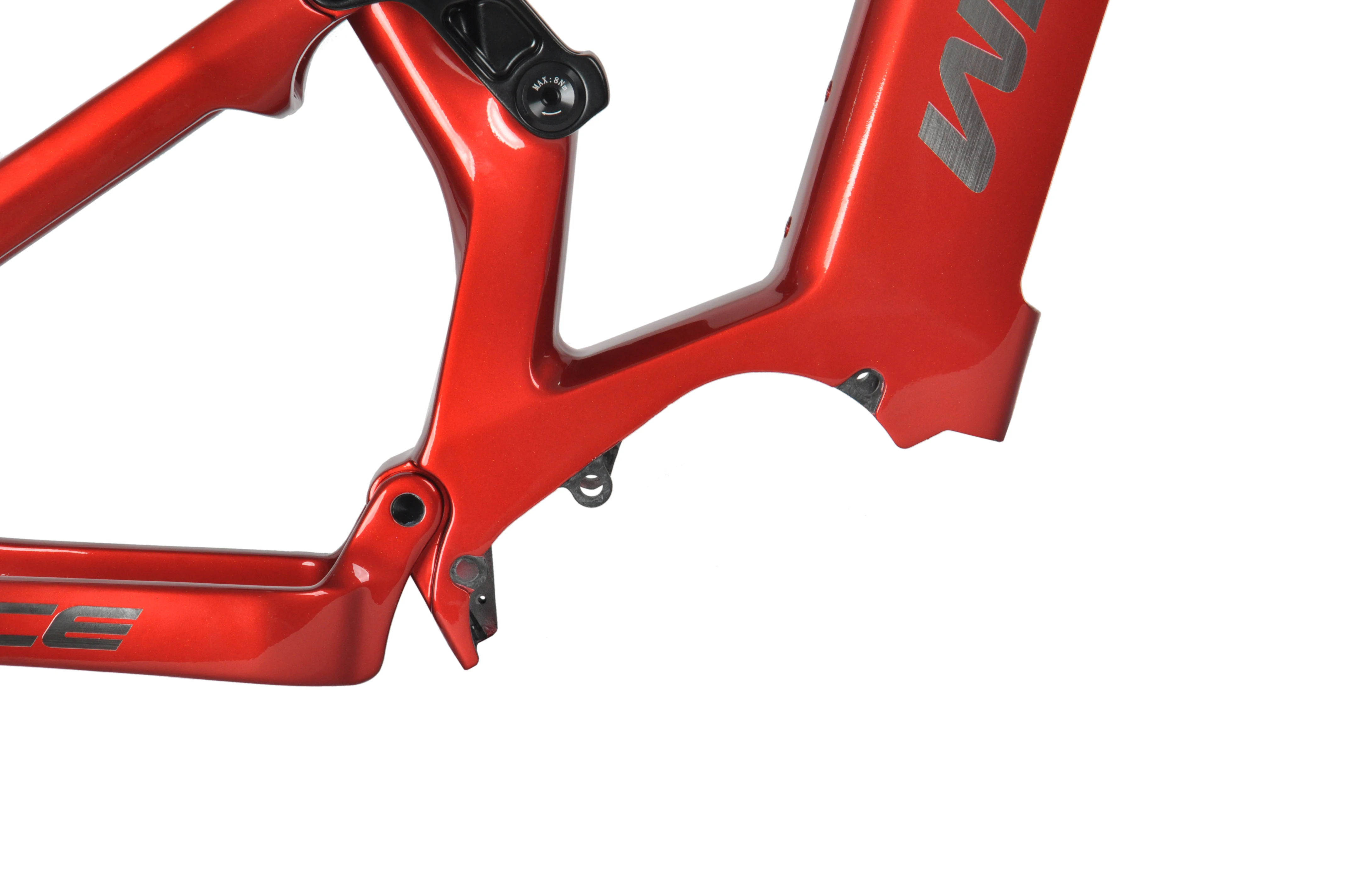 Dengfu E55 углеродная 29er Рамка полная подвеска Электрический велосипед BAFANG мотор m620