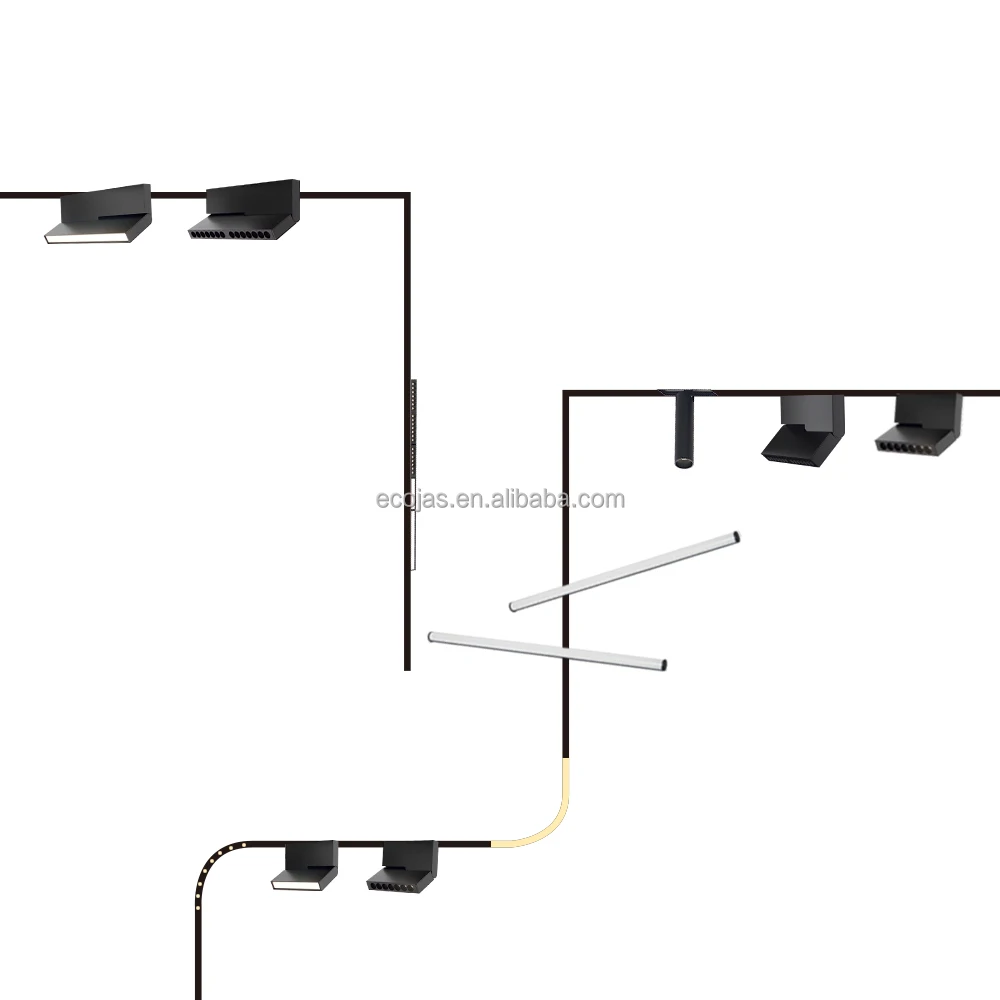 ECOJAS G2 professional project lighting solution provider provides the latest magnetic light LED