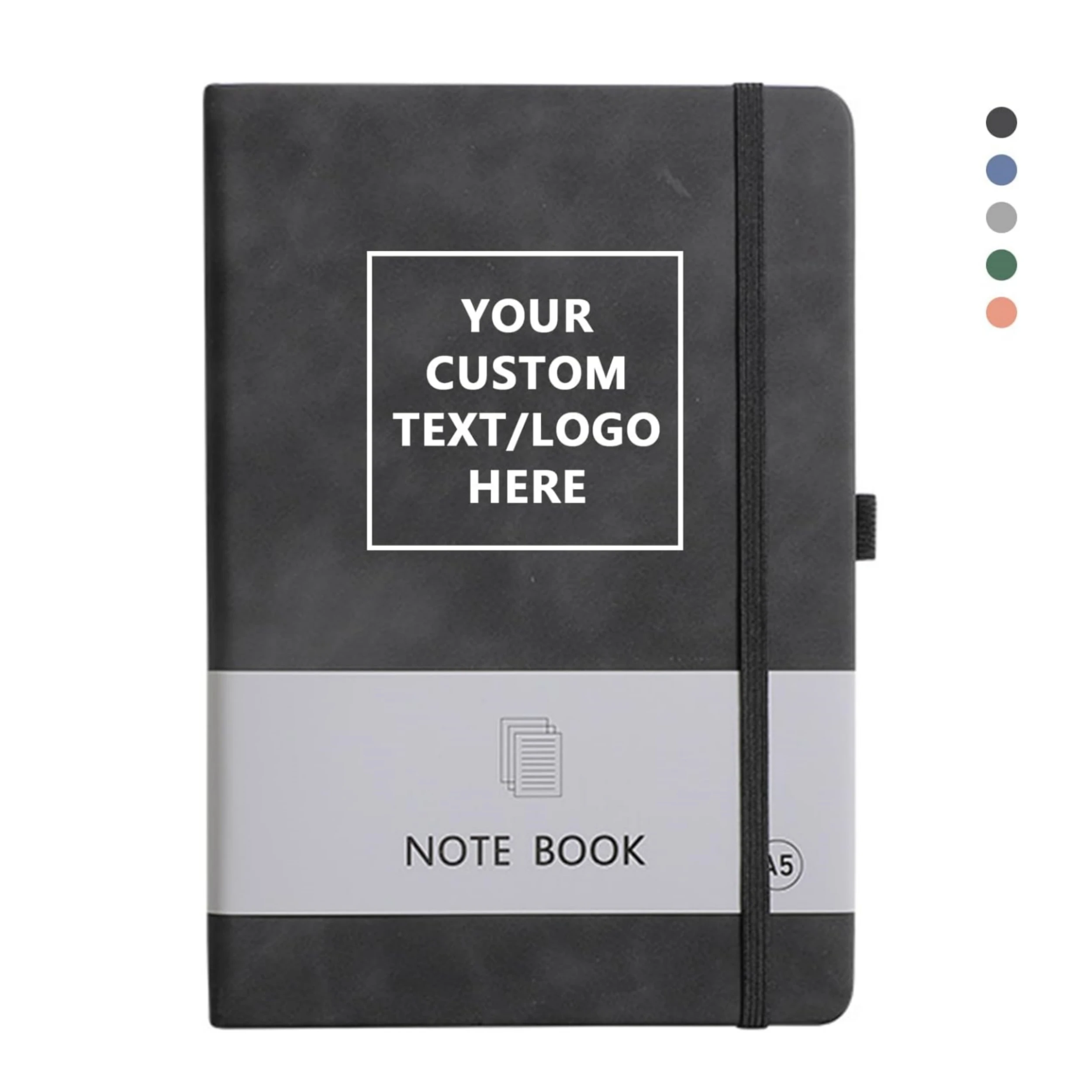 Custom A5 PU Notebook Personalized Journal Notebook custom logo promotion gift hardcover notebooks customizable