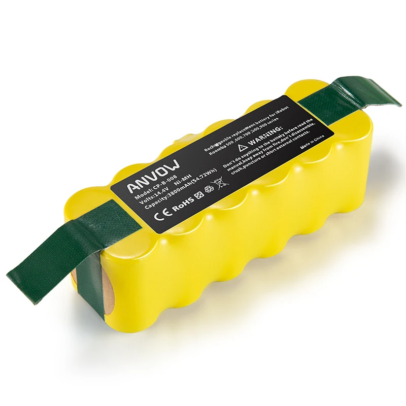 Anvow battery 4.8v 6v 8.4v 9v 9.6v 14.4v NIMH 3800mAh rechargeable nimh battery pack