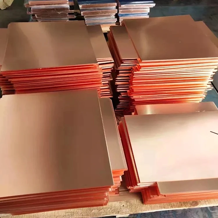 C1100 C12000 C10100 C12000 Brass Copper Sheet Plate Price Per Kg