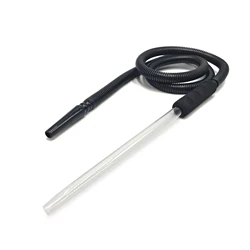 wholesale portable hookah shisha pipe 1.5m/1.8m glass handle  hookah  pipe Disposable hose
