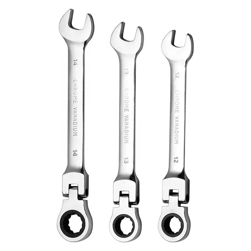 YTH 6 to 32mm 180 degree Fixed ratchet combination wrench Combination Spanner