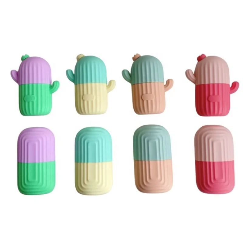 Face Frozen Roller for Beauty Massage Globe Facial Contouring Ice Mold Roller  Reusable Silicone Ice Cube Massager