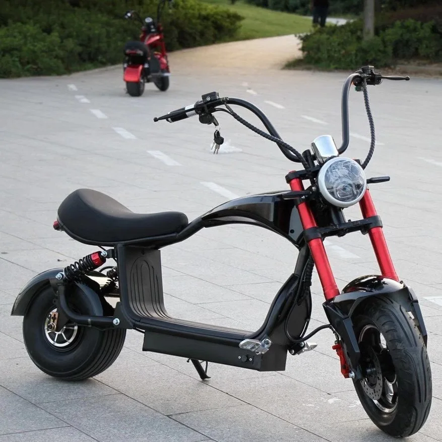 China Electric Motorcycle Tricycle 2 Wheels Self-Balancing Handicapped Scooter Outdoor Adult Bicycle Bike for Sale