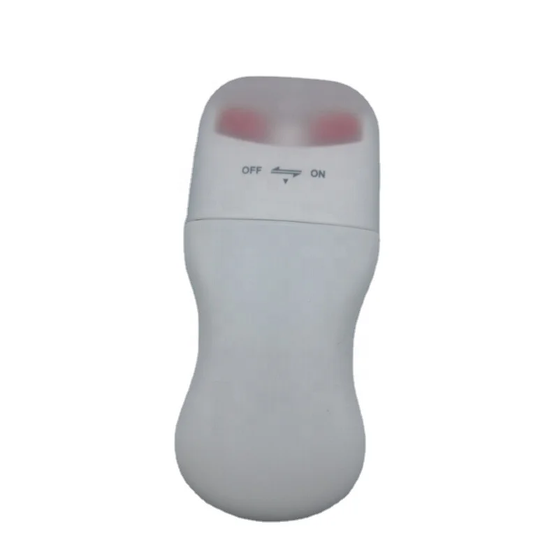 Cosmetics Empty Massage Roller Bottle  with Two Rubber Roller Wheel Applicator for Face Cream and Cervical Stripe