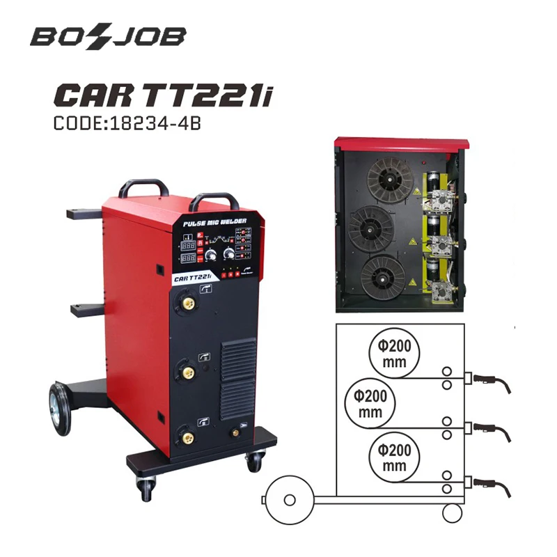 BOSJOB CAR-TT221i CAR-221ISO CAR MIG welding machine