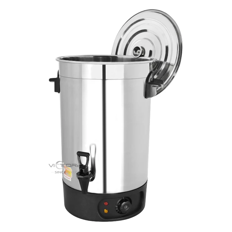 Wholesale Single wall 23L cheap price electric drinking hot water coffee milk boiler urn for hotel