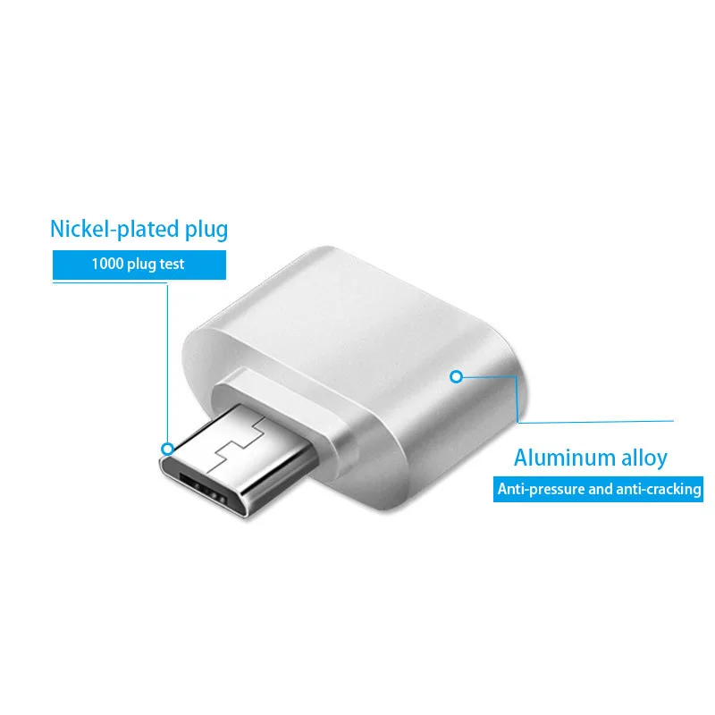  Оптовая продажа адаптер OTG для мобильного телефона USB Micro-USB