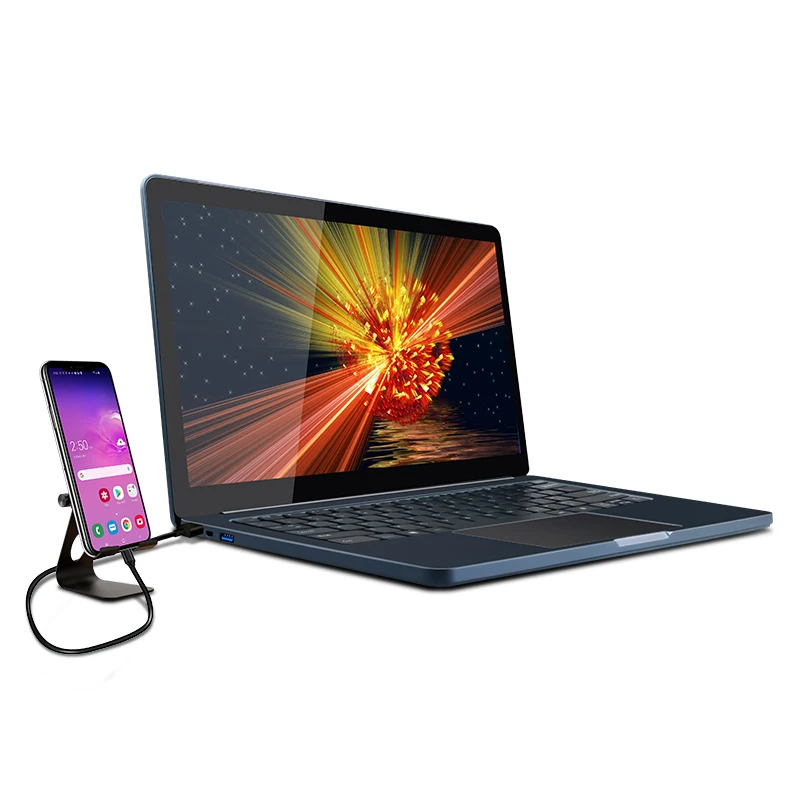 13,3 дюймов USB-C 1080P IPS монитор поддерживает смартфоны DEX EMUI ПК Режим беспроводной портативный монитор