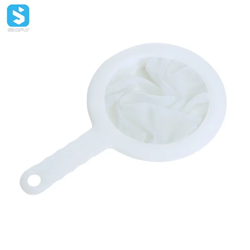 High Quality Juice Super Fine Sieve 100 200 400 Mesh Strainer Kitchen Tools Coffee Soybean Milk Filter Colanders