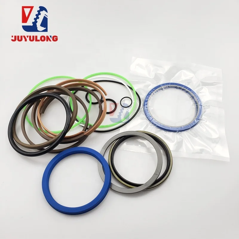 Электрические детали JUYULONG применимые к Kobelco 200 230 250 350-8-6E-5 комплект масляных уплотнений гидравлического цилиндра