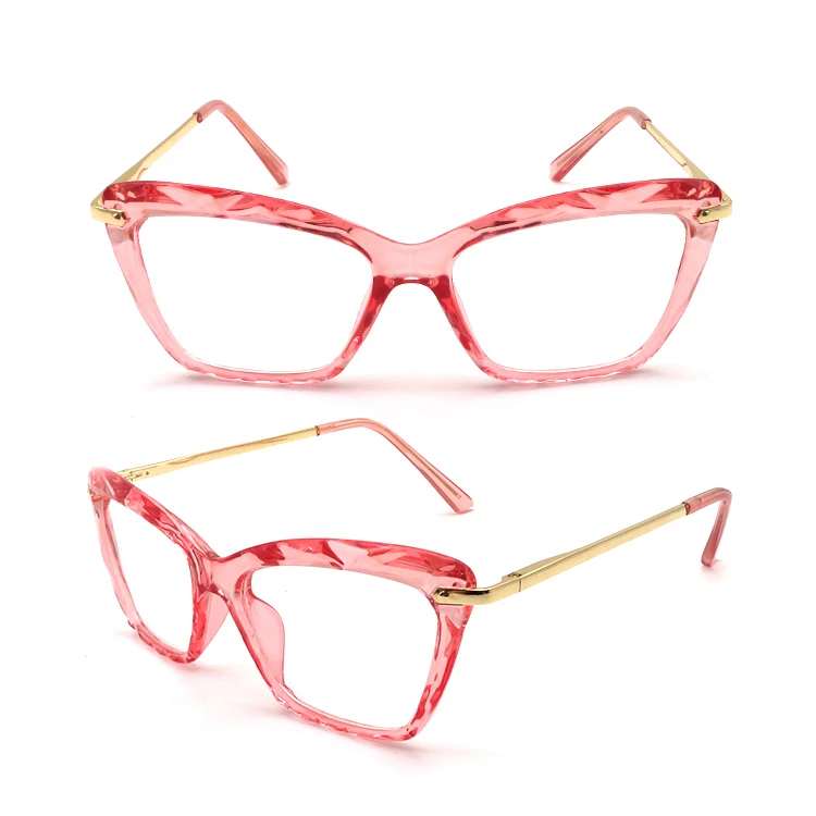  Metal Fashion reading glasses river optical cat eye blue light blocking new design spectacles frame
