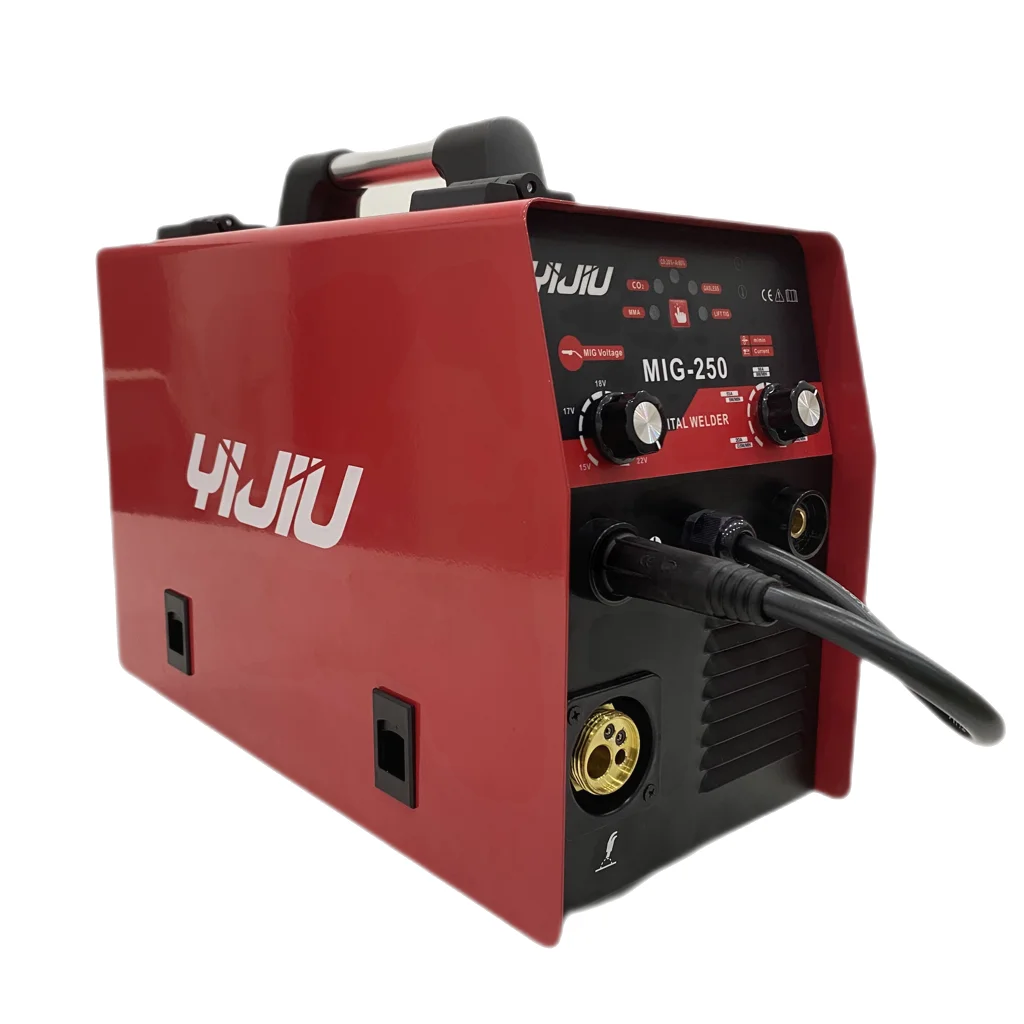 2024 YIJIU MIG/MAG/TIG/MMA  Gas/Gasless 4 In 1 MIG Welding Machine cheap price