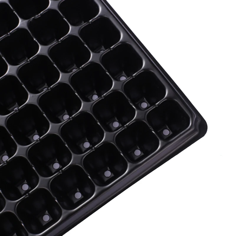 manufacturer high quality plastic rice seedling tray PVC/PS seedling tray for vegetables nursery