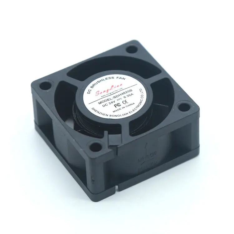 High quality New Product 40*40*20mm Ball bearing Thermal Plastic DC axial cooling fan