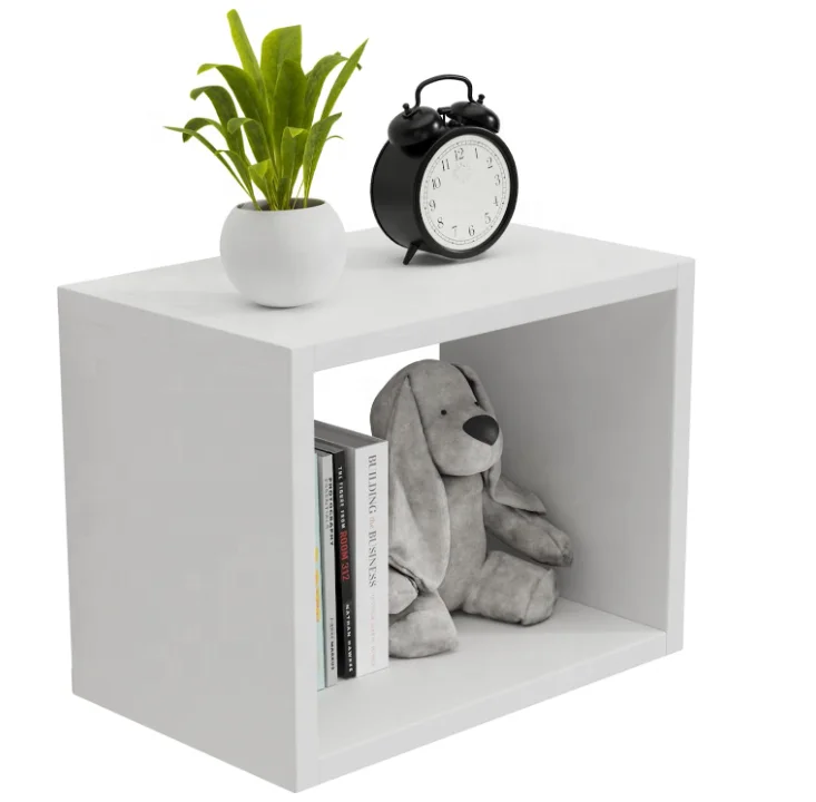 Cube Floating Shelves for Wall Storage Open Square Bookcase  Mounted Bedroom Wall Shelf Organizer Wood Wall Shelf  storage