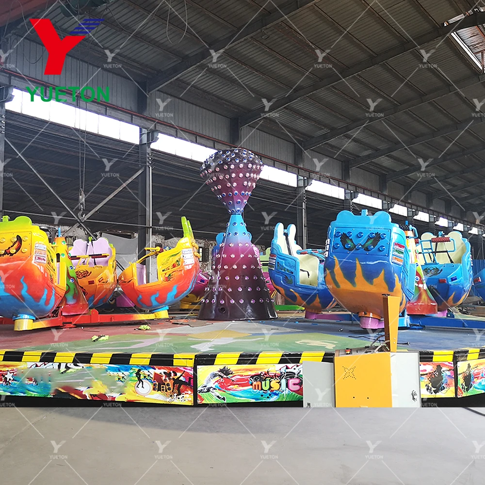 Fairground Attraction Equipement Manege Forain In China Amusement Park Portable Breakdance Crazy Break Dance Ride For Sale
