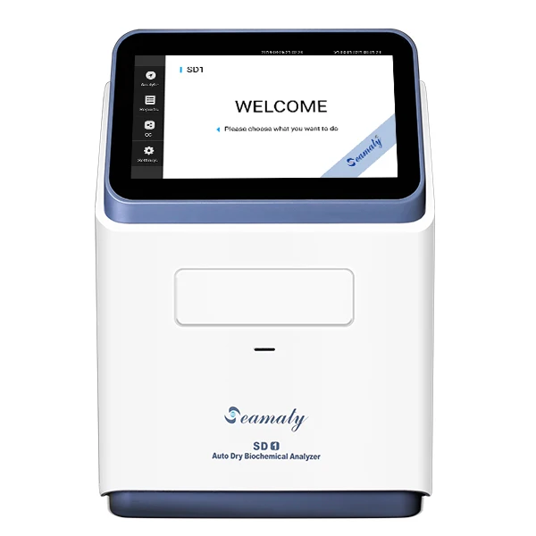 Анализатор крови Seamaty SD1, биохимический анализатор точки ухода