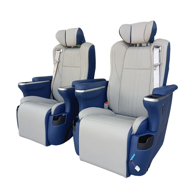 ST-AEF-ZG Mpv ventilated reclining massage seat power swivel adjustable vip auto electric luxury van car seat