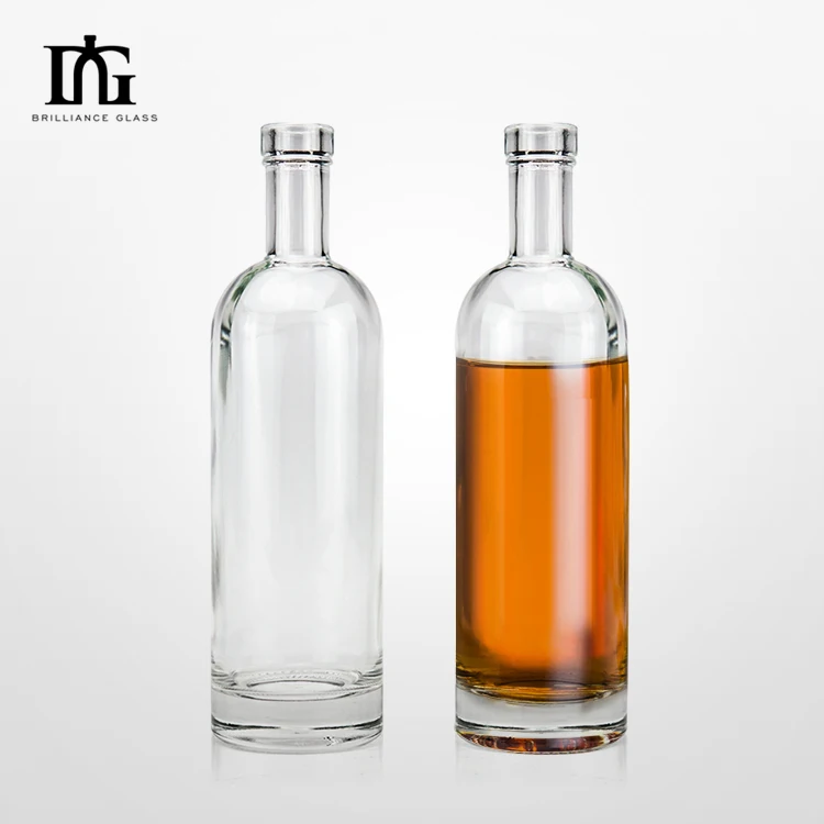 High Style Crystal Glass Vodka Bottle 500 ml 700 ml 750 ml Factory Price