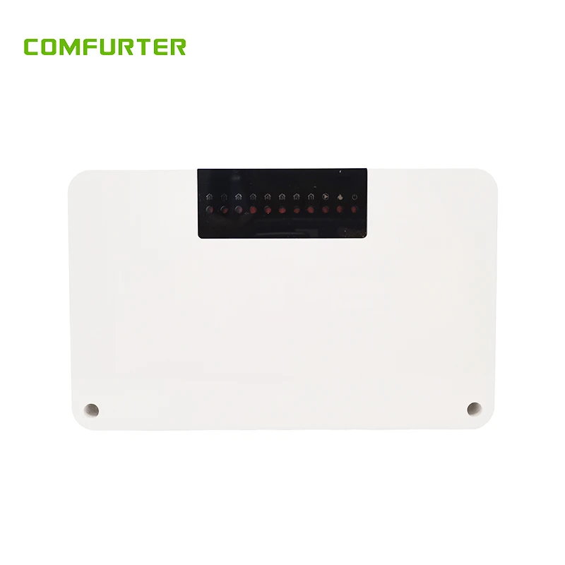 Comfurter RF wireless electric central hub box zone controller room thermostat wifi for water heating thermostat pump system