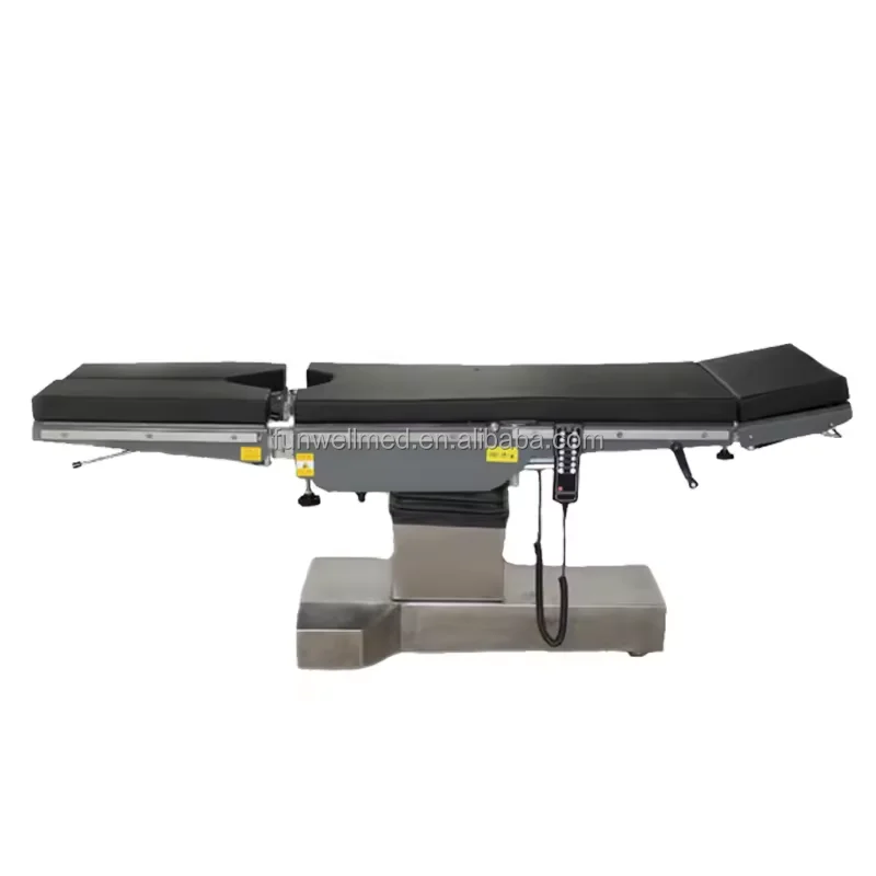 Economical and practical movable electric operating table surgical OR neurosurgery operation table with kidney bridge
