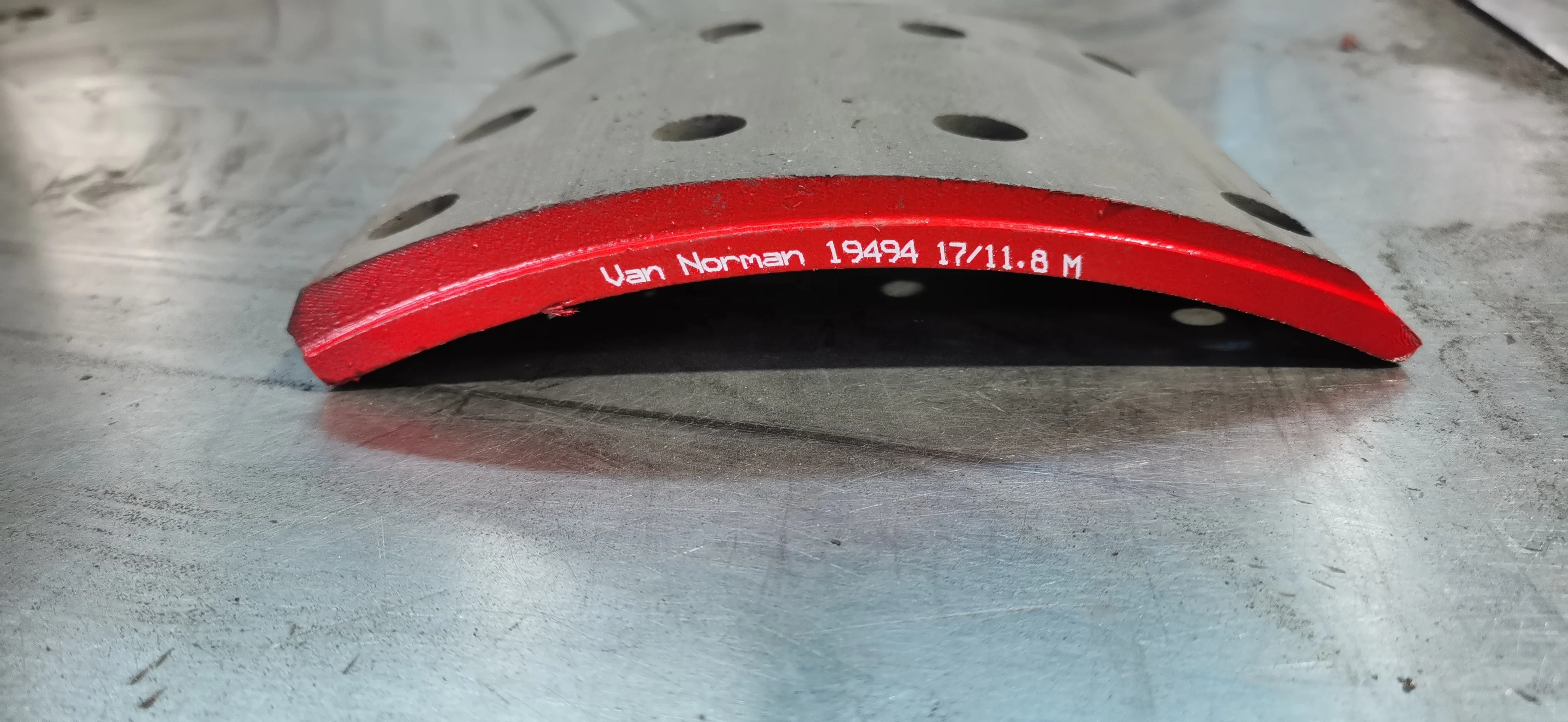 MAN  Truck brake lining 19494/19495, MP31/MP32 original heavy truck shoe brake linings Drum linings