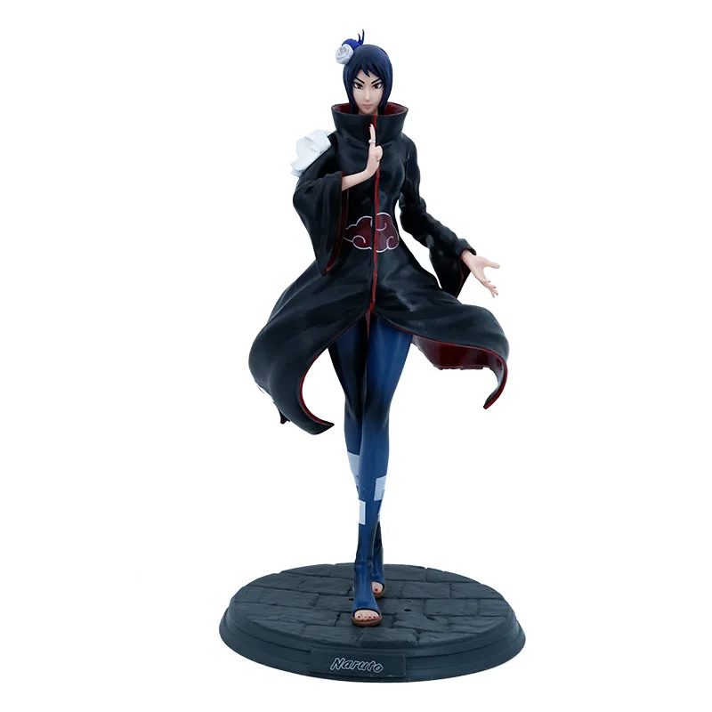 Narut0 карты 26 см аниме GK Konan фигурка Uzumaki крылья ПВХ модель игрушки для подарков