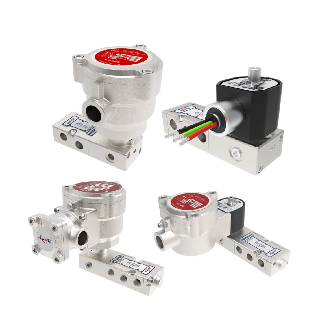 Primoflo Pilot Operated Solenoid Valve With Samson Control Valves Positioner 3730-5 For Pneumatic Control Valves