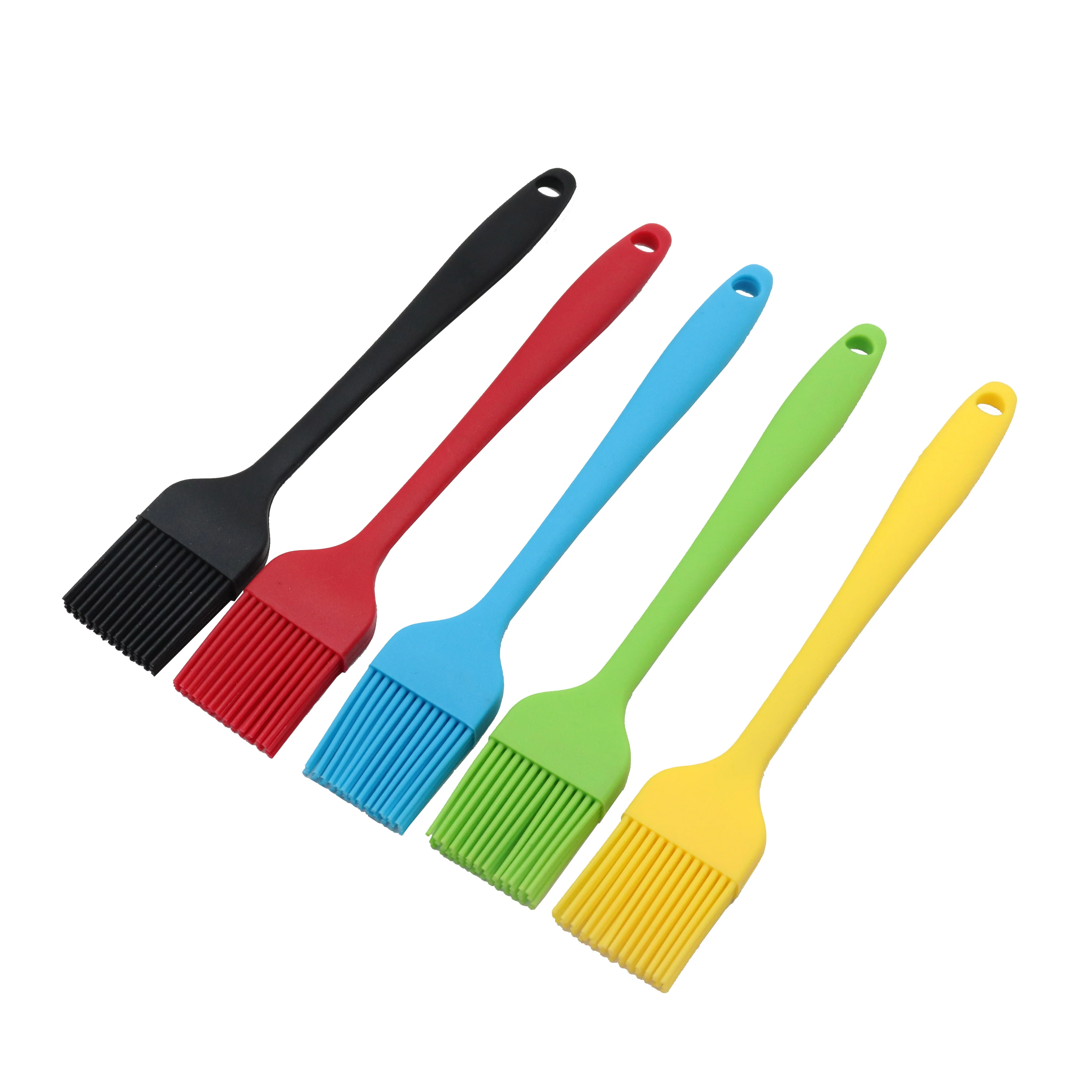 2021 Hot sell Heat-Resistant Silicone Basting Brushes Kitchen Cooking BBQ Silicone Pastry Cooking Oil Brush