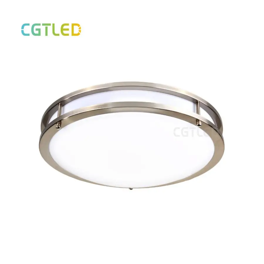 Home Decorative Double Ring Dimmable 10' 12' 14' 16'  Round  Led Ceiling Light for Living Room