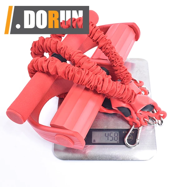 Adjustable Multifunction Tension Rope, 6-Tube Elastic Yoga Pedal Puller Resistance Band, Natural Latex Tension Rope
