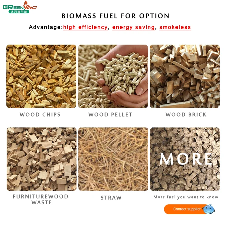 New design biomass gasification machine wood pellet, briquette burner for industrial boiler
