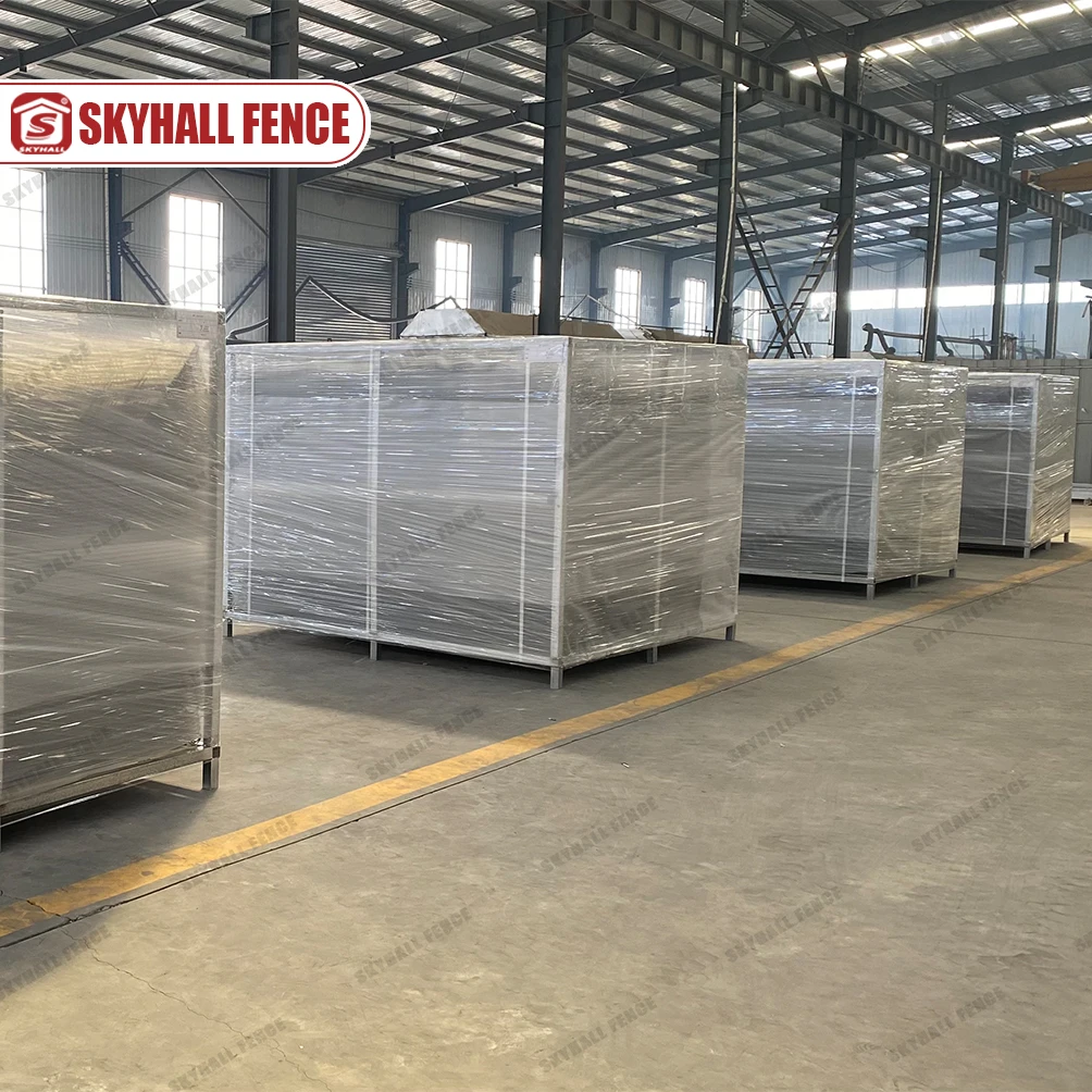 Galvanized Security Solar Farm Structure Fence for Solar Farm Equipment Protection