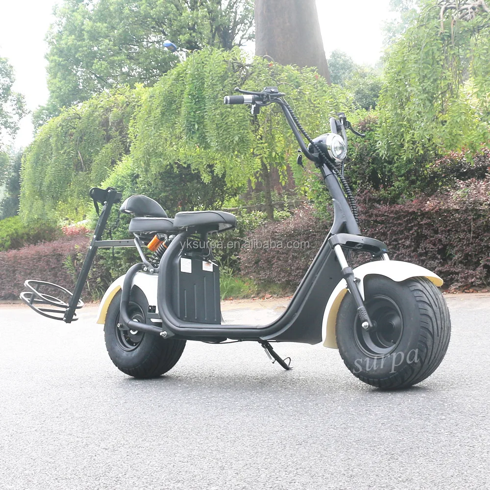 Двухместные электрические скутеры citycoco для взрослых 1500 Вт 2000 60 в 12 Ач/20 Ач с толстыми шинами Электрический скутер гольфа