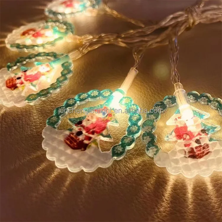 2024 Christmas Candles Snowmen Tin Cans Candle Christmas Decorations Candle for Home  Navidad New Year Gifts