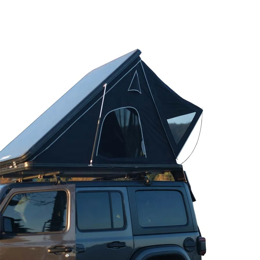 Triangle Super Lightweight Car Roof Top Tent 4x4 Offroad Waterproof Camp Accept Customized Hard Shell Rooftop Tents 4 Person