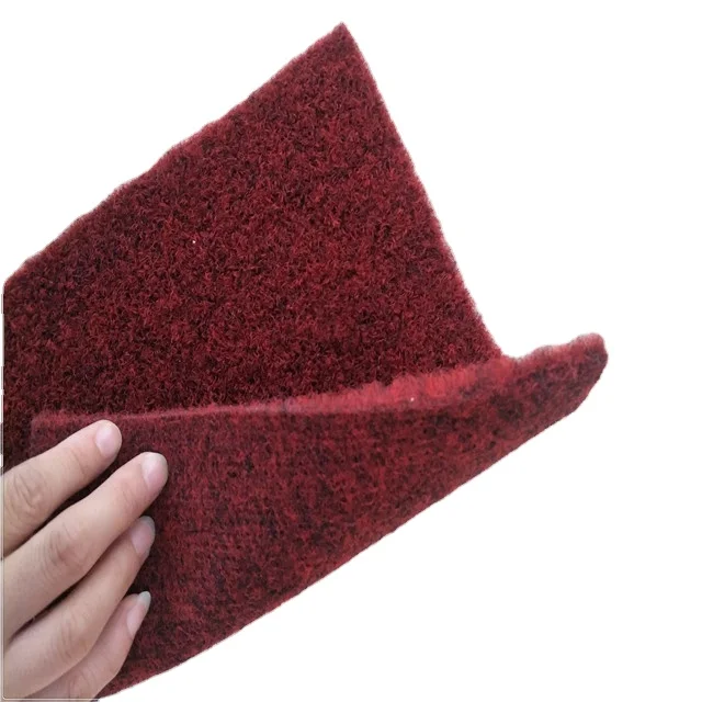 
cheap velour carpet for floor door mat from factory 