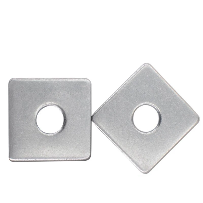 M16 M22 M24 M27 INOX Stainless Steel SS201 SS304 SS316 SS316L A2-70 A4-80 Plain Polished Square Plain Washer DIN436