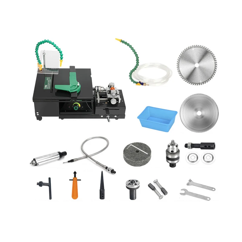 Variable Speed Jewelry Rock Polishing Electric Buffing Machine Polishing Machine Mill Grinding Machine