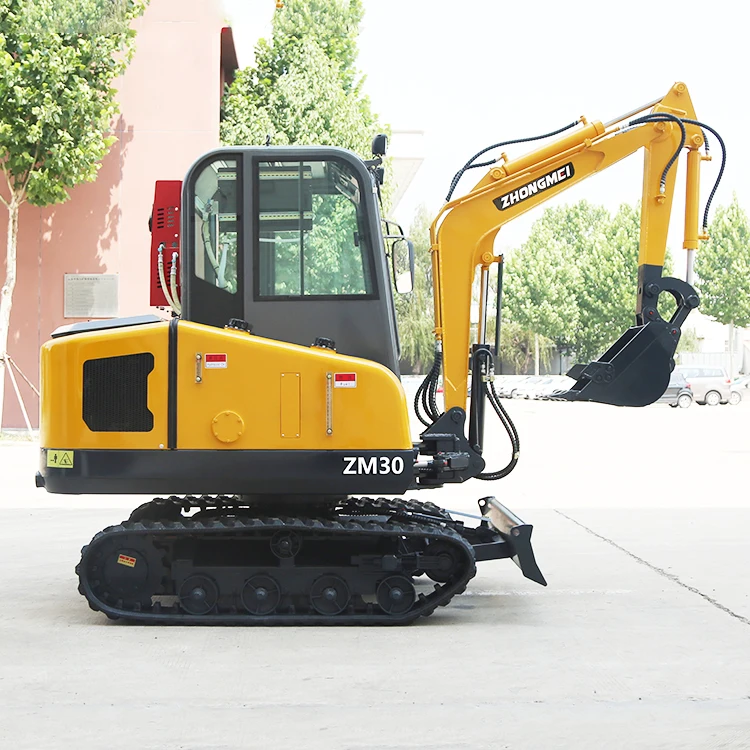 FREE SHIPPING Mini Excavator For landscaping Garden Home Farm Used Backhoe Crawler Digging Trenches Digger