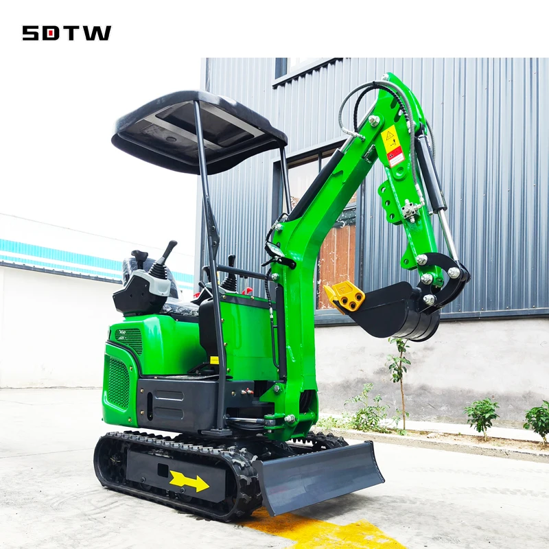 1.2/1.5/2/2.5/3ton Full Hydraulic Crawel Small Size Construction Backhoe Garden Micro Household Farm Construction Mini Excavator
