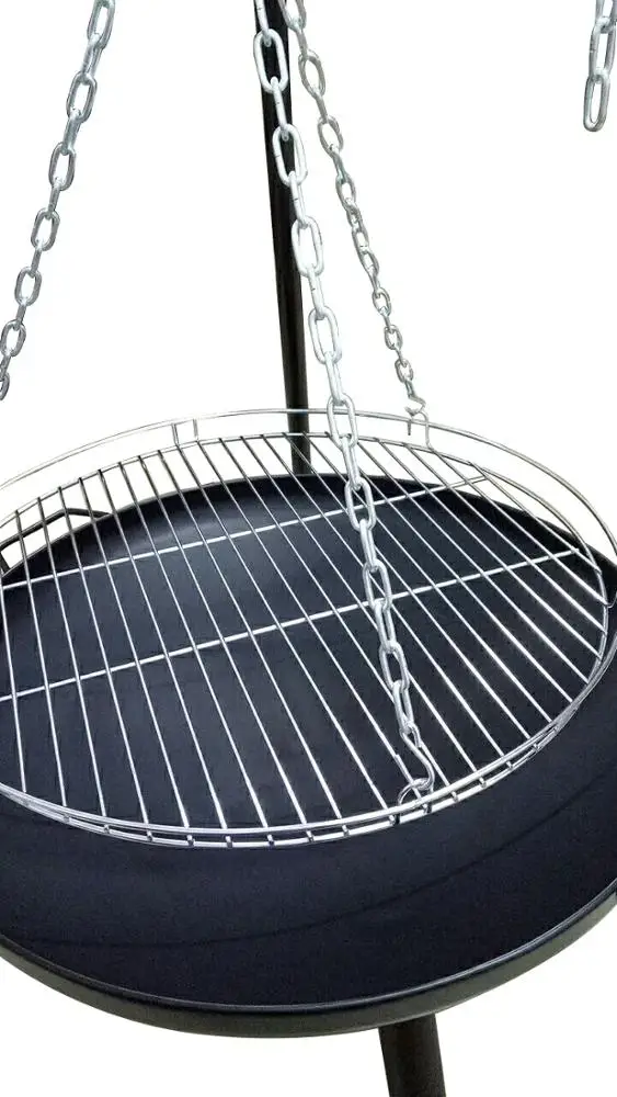 BSCI Factory Tripod Hanging BBQ Cooking Fire Pit
