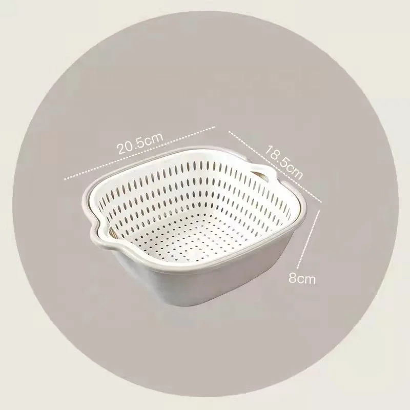High-quality hot-selling vegetable drain basket, latest fruit colander, cheapest drain basket colander