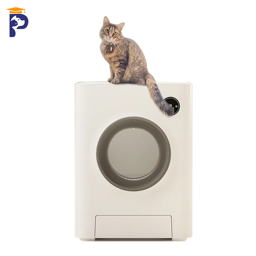 Auto robot cat litter box automatic self cleaning smart cat litter box