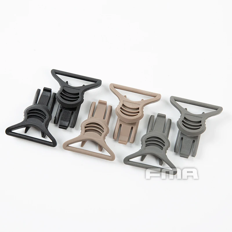 FMA Goggle Swivel Clips 36mm Wide Helmet Rail Mount Goggles accessories rail mounting buckle TB312-314