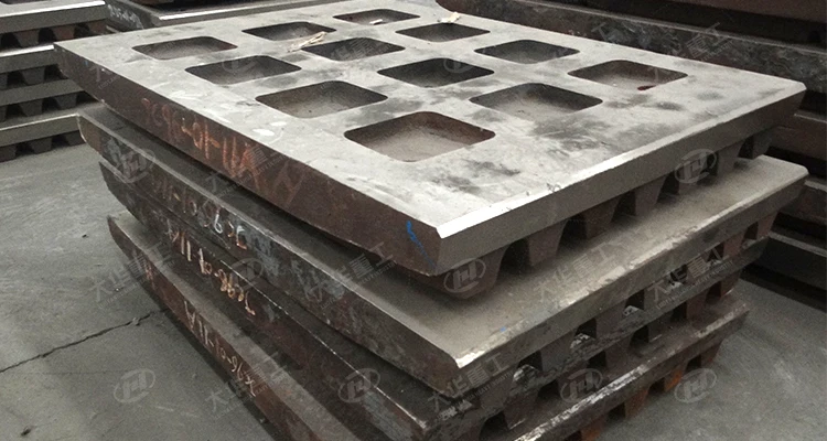 OEM Factory Price Jaw Crusher Spare Parts Fixed Jaw Plates Manufacturer