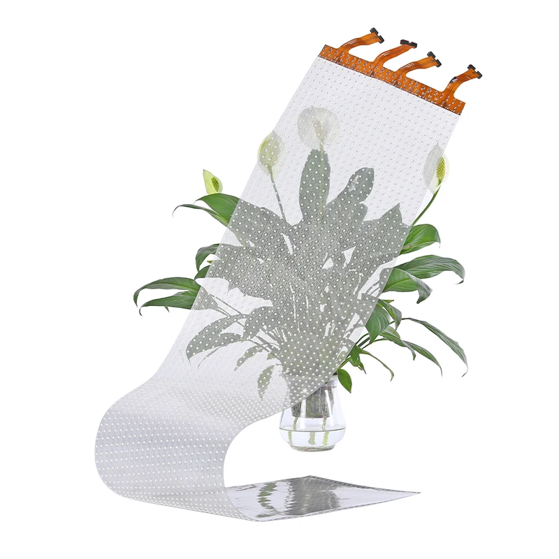 Flexible Led Tv Screen Soft Film Transparent Screen Transparent Mesh Led Displays Soft Screen