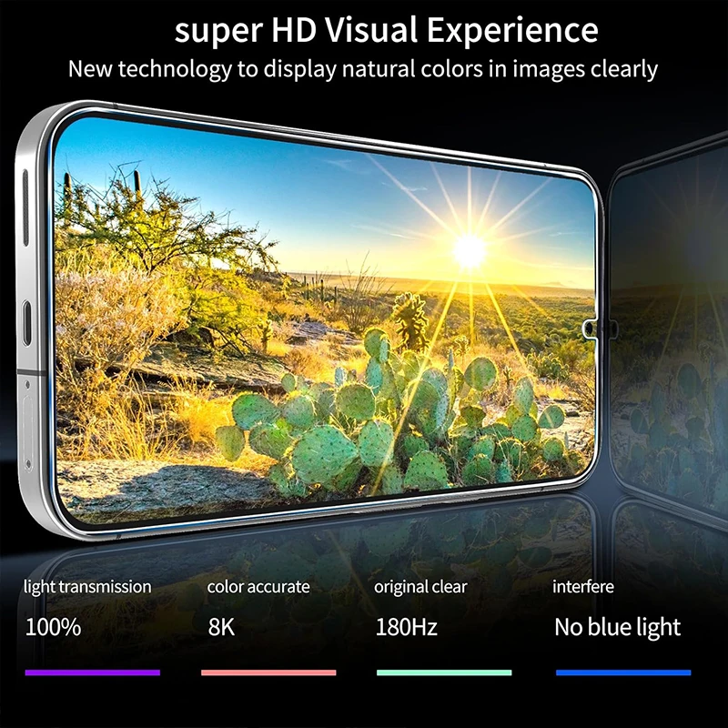 Bulk pack 2025 HD smart film mobile tempered glass phone screen protector for Google Pixel 9a